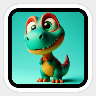 Sparky the Dinosaur #12 Sticker